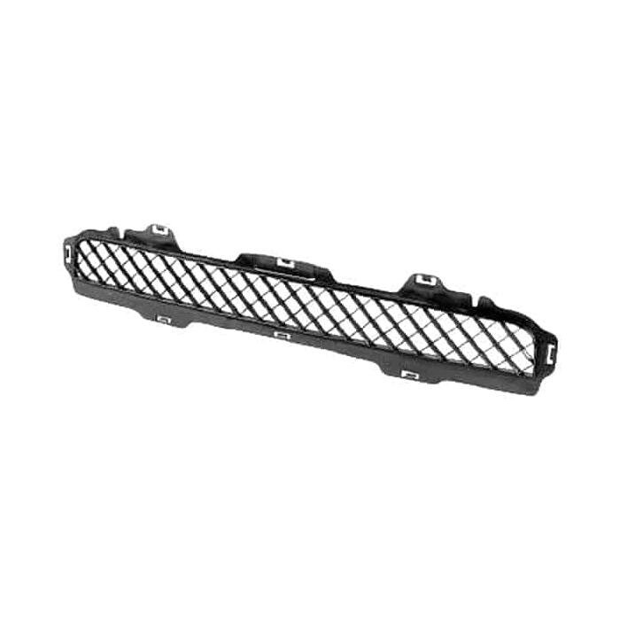 Front Bumper Grille Matte Dark Grey Plastic