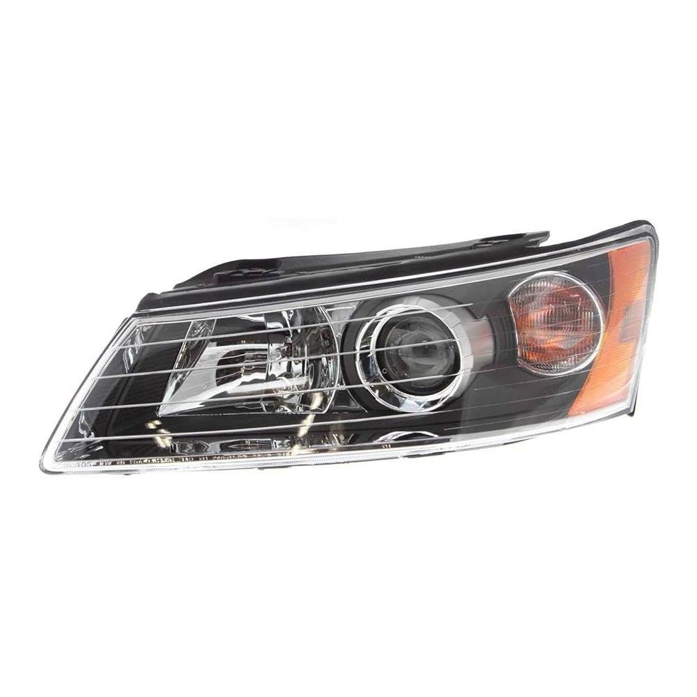 Driver Side Headlight Assembly 2006-2008 Hyundai Sonata