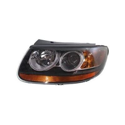 Driver Side Headlight Assembly 2007-2007 Hyundai Santa Fe