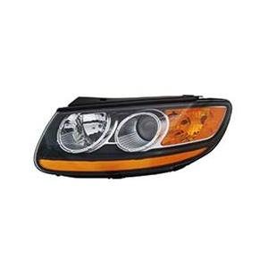 Driver Side Headlight Assembly 2007-2009 Hyundai Santa Fe