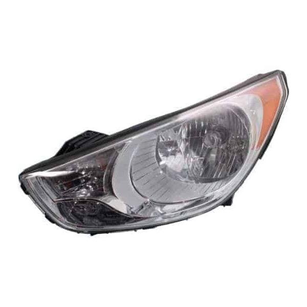 Driver Side Headlight Assembly 2010-2013 Hyundai Tucson