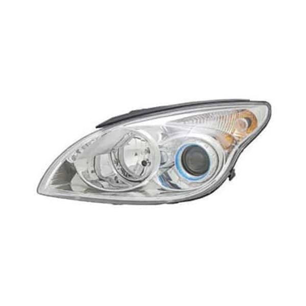 Driver Side Headlight Assembly 2010-2012 Hyundai Elantra