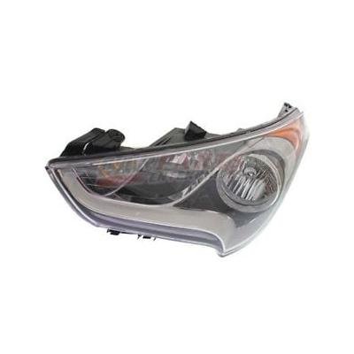 Driver Side Headlight Assembly 2012-2017 Hyundai Veloster