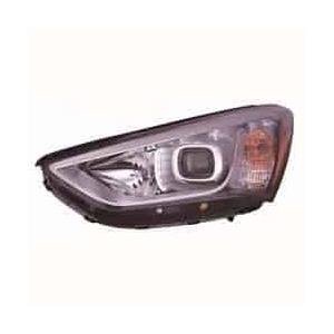 Driver Side Headlight Assembly 2013-2016 Hyundai Santa Fe