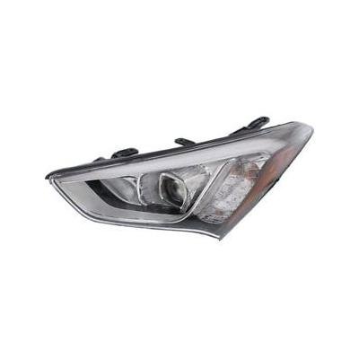 Driver Side Headlight Assembly 2013-2016 Hyundai Santa Fe