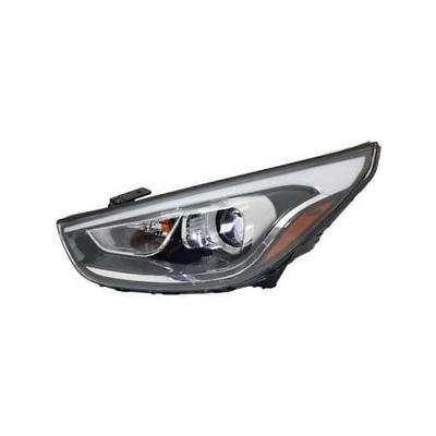 Driver Side Headlight Assembly 2014-2015 Hyundai Tucson