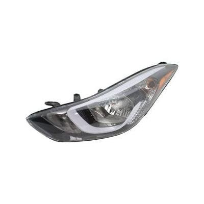 Driver Side Headlight Assembly 2014-2016 Hyundai Elantra