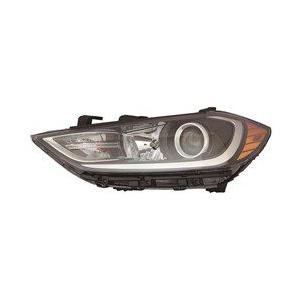 Driver Side Headlight Assembly 2017-2018 Hyundai Elantra