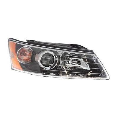 Passenger Side Headlight Assembly 2006-2008 Hyundai Sonata