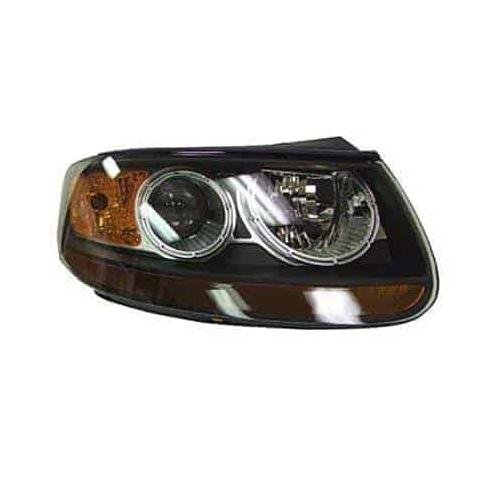 Passenger Side Headlight Assembly 2007-2007 Hyundai Santa Fe