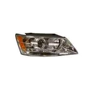 Passenger Side Headlight Assembly 2008-2010 Hyundai Sonata