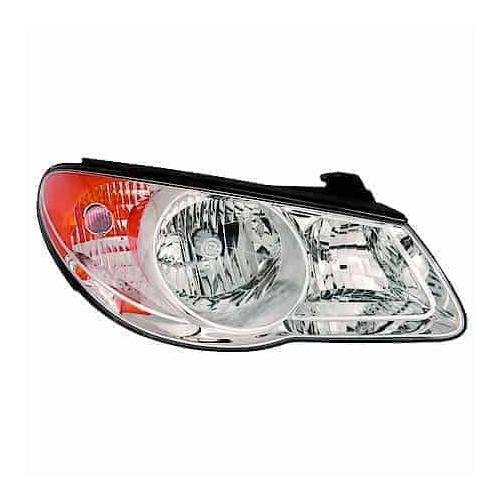 Passenger Side Headlight Assembly 2009-2010 Hyundai Elantra