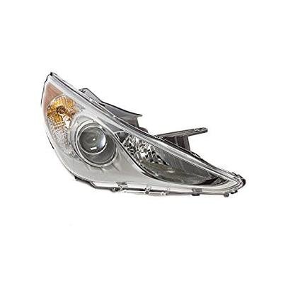 Passenger Side Headlight Assembly 2011-2014 Hyundai Sonata