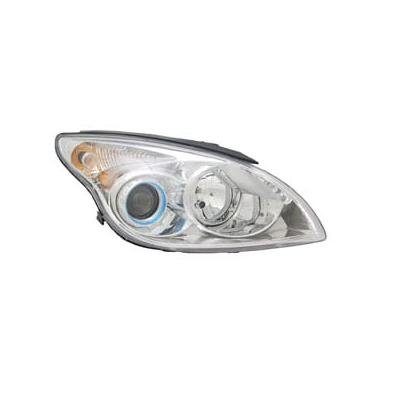 Passenger Side Headlight Assembly 2010-2012 Hyundai Elantra