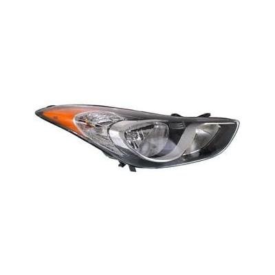Passenger Side Headlight Assembly 2011-2013 Hyundai Elantra