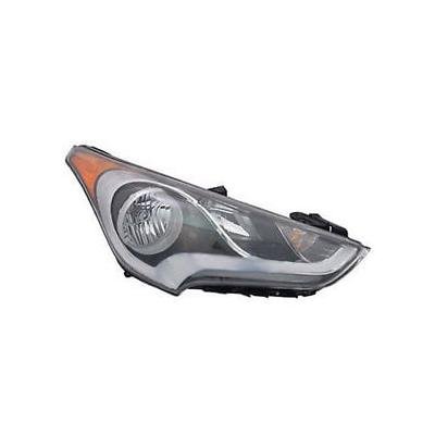 Passenger Side Headlight Assembly 2012-2017 Hyundai Veloster