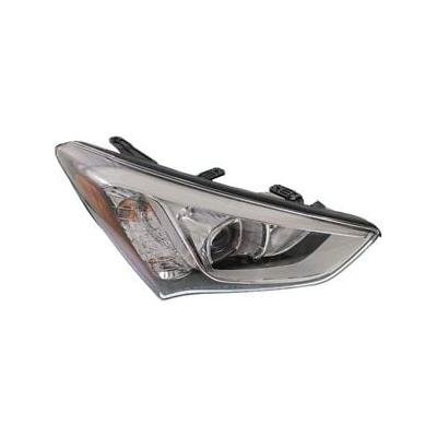 Passenger Side Headlight Assembly 2013-2016 Hyundai Santa Fe