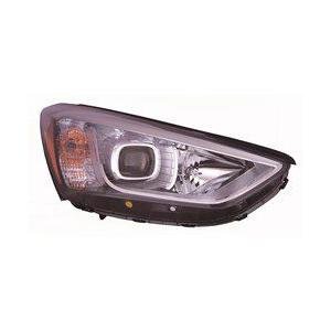 Passenger Side Headlight Assembly 2013-2016 Hyundai Santa Fe