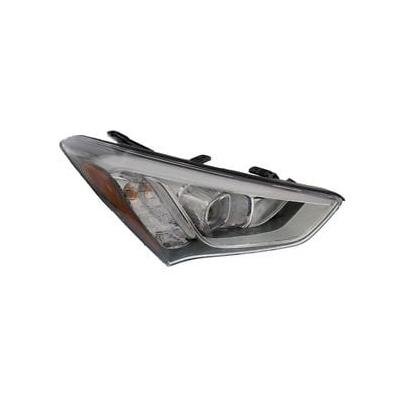 Passenger Side Headlight Assembly 2013-2016 Hyundai Santa Fe
