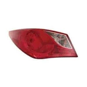 Driver Side Outer Tail Light Assembly 2011-2014 Hyundai Sonata