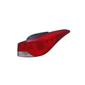 Driver Side Outer Tail Light Assembly 2011-2013 Hyundai Elantra