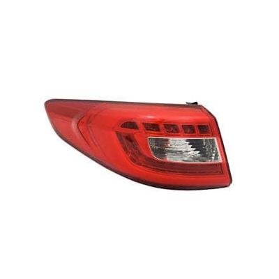 Driver Side Outer Tail Light Assembly 2015-2017 Hyundai Sonata