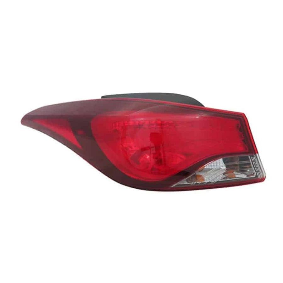 Driver Side Outer Tail Light Assembly 2014-2016 Hyundai Elantra
