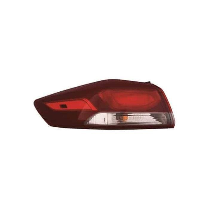 Driver Side Outer Tail Light Assembly 2017-2018 Hyundai Elantra