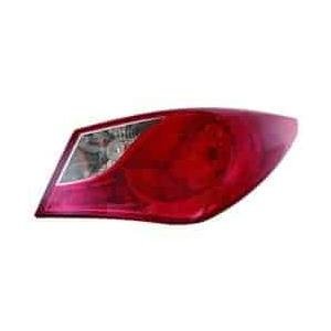 Passenger Side Outer Tail Light Assembly 2011-2014 Hyundai Sonata