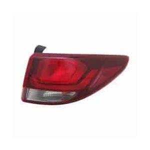 Passenger Side Outer Tail Light Assembly 2017-2019 Hyundai Santa Fe