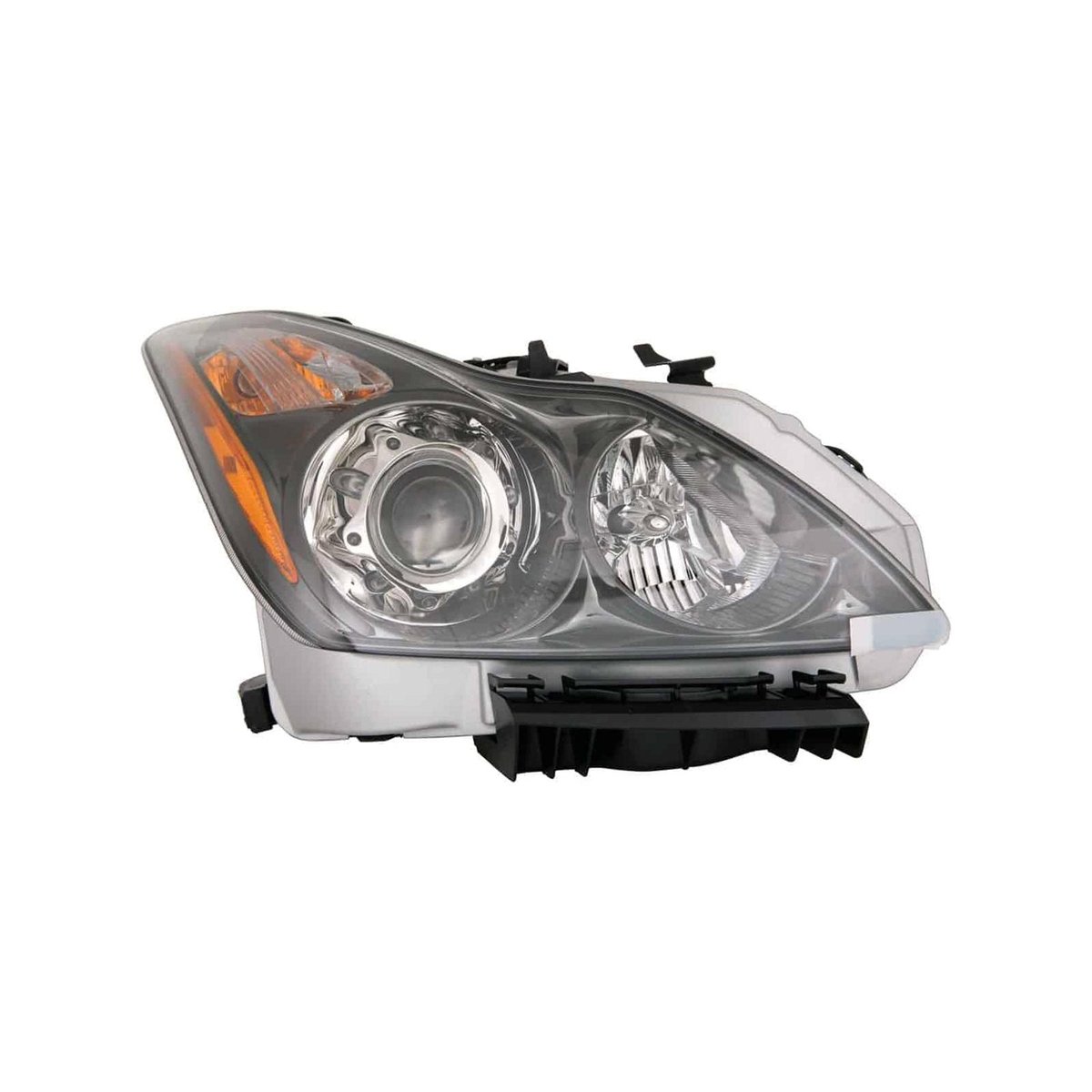 Front Right HeadLamp Composite HID Assembly Coupe and Convertible with Dark Titanium Bezel
