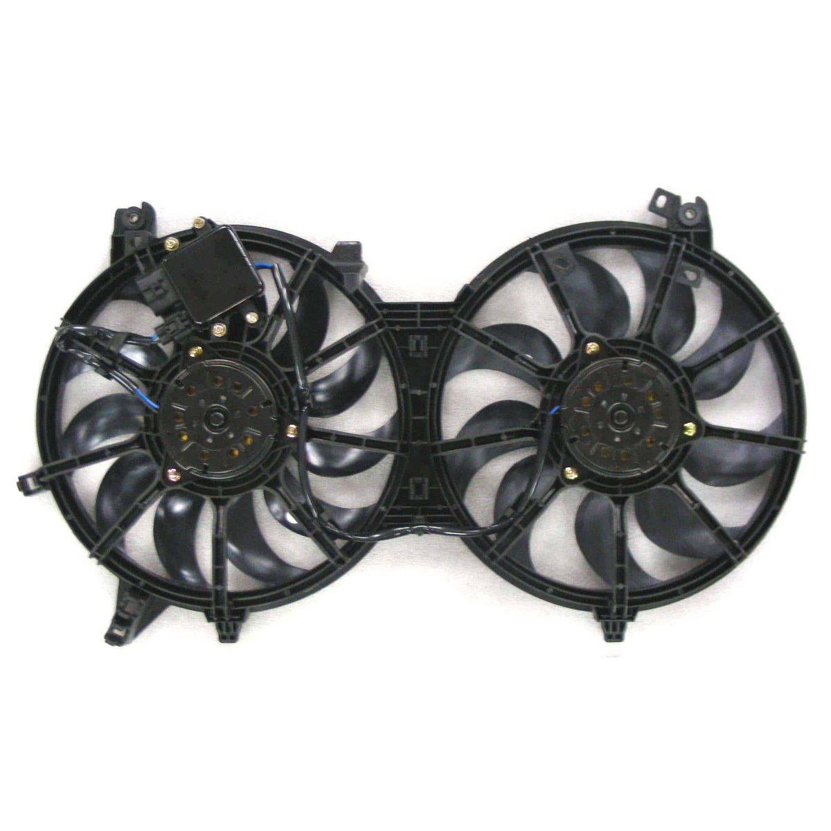 Front Radiator Dual Cooling Fan Assembly