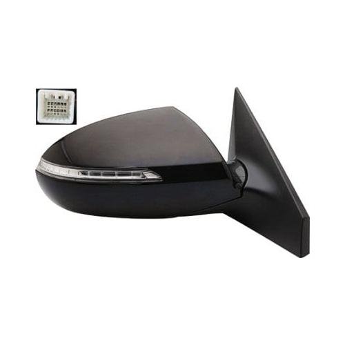 Passenger Side Power Mirror Non-Heated 2011-2016 Kia Sportage