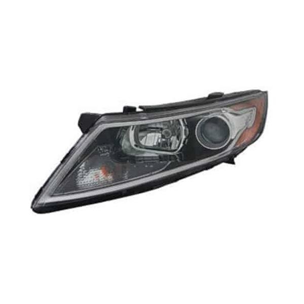 Driver Side Headlight Assembly 2011-2013 Kia Optima Hybrid