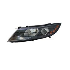 Driver Side Headlight Assembly 2012-2013 Kia Optima