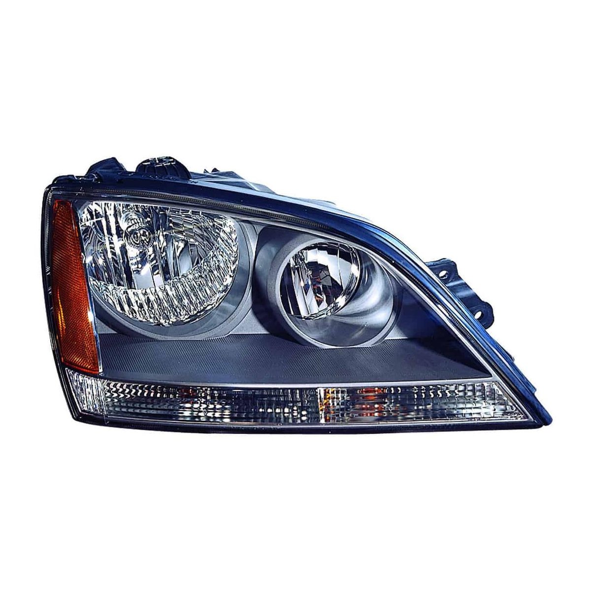 Passenger Side Headlight Assembly 2005-2006 Kia Sorento