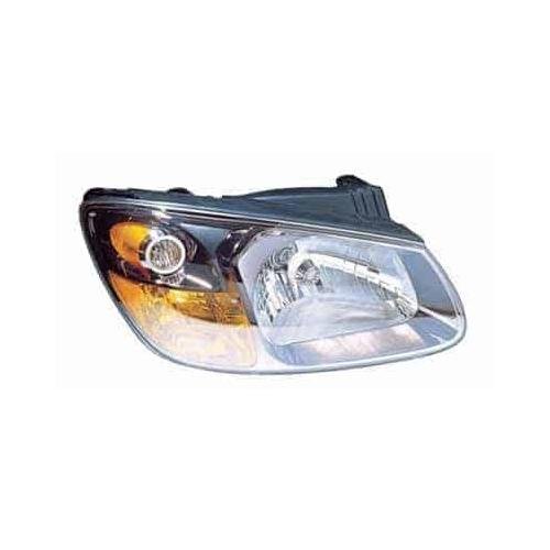Passenger Side Headlight Assembly 2007-2007 Kia Spectra