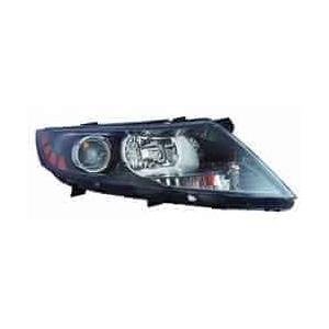 Passenger Side Headlight Assembly 2011-2013 Kia Optima