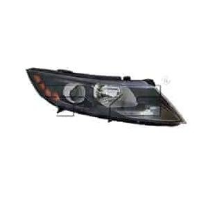Passenger Side Headlight Assembly 2012-2013 Kia Optima
