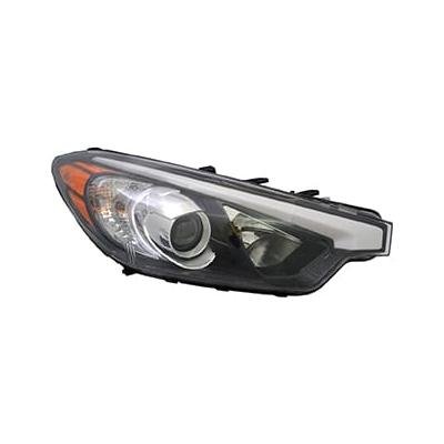 Passenger Side Headlight Assembly 2014-2016 Kia Forte