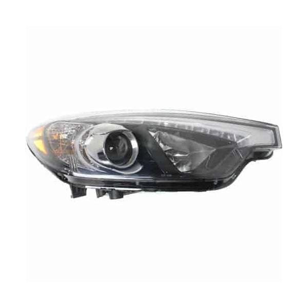 Passenger Side Headlight Assembly 2014-2015 Kia Forte