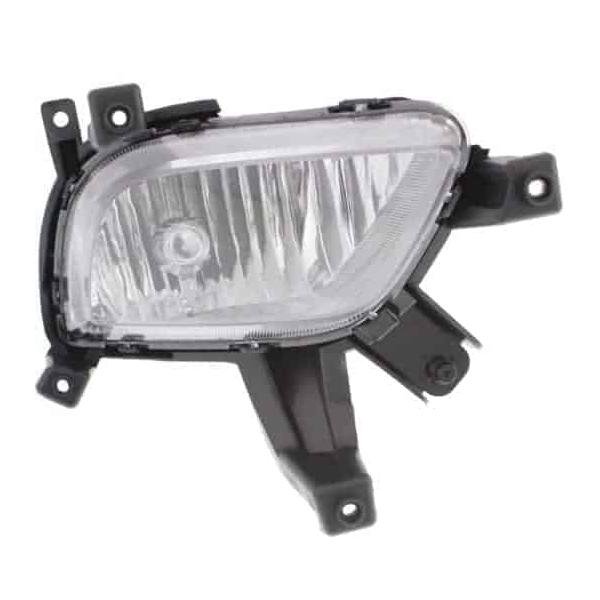 Passenger Side Fog Lamp Assembly 2014-2016 Kia Forte