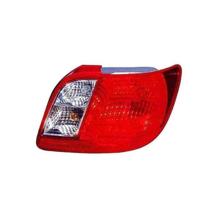 Rear Passenger Side Tail Lamp Assembly 2006-2011 Kia Rio