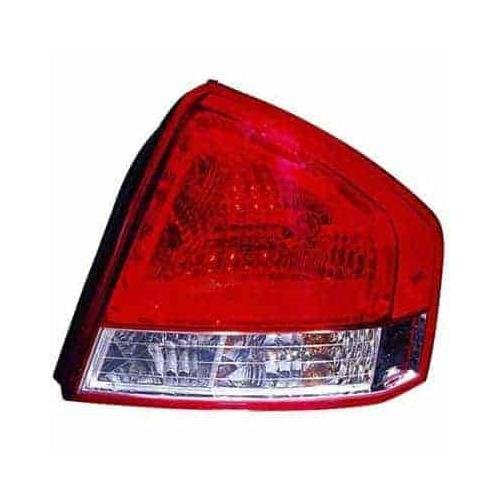 Rear Passenger Side Tail Lamp Assembly 2007-2008 Kia Spectra