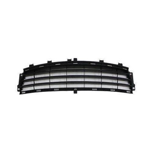 Front Bumper Grille Black Made of Plastic