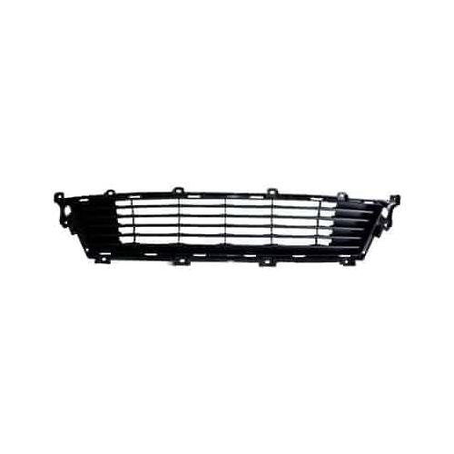 Front Bumper Grille Matte-Dark Gray Except Hybrid Made of Plastic