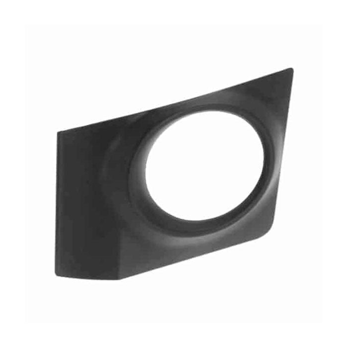 Front Left Bumper Fog Light Bezel Black