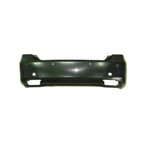 Rear Bumper Cover Primed PTM with Park Assist Sensor Holes -CAPA Certified