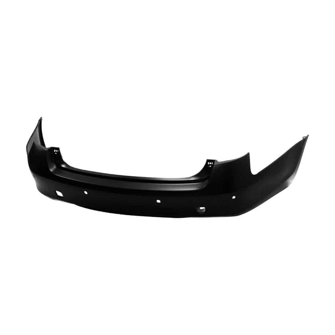 Rear Bumper Cover Primed PTM with Park Assist Sensor Holes -CAPA Certified