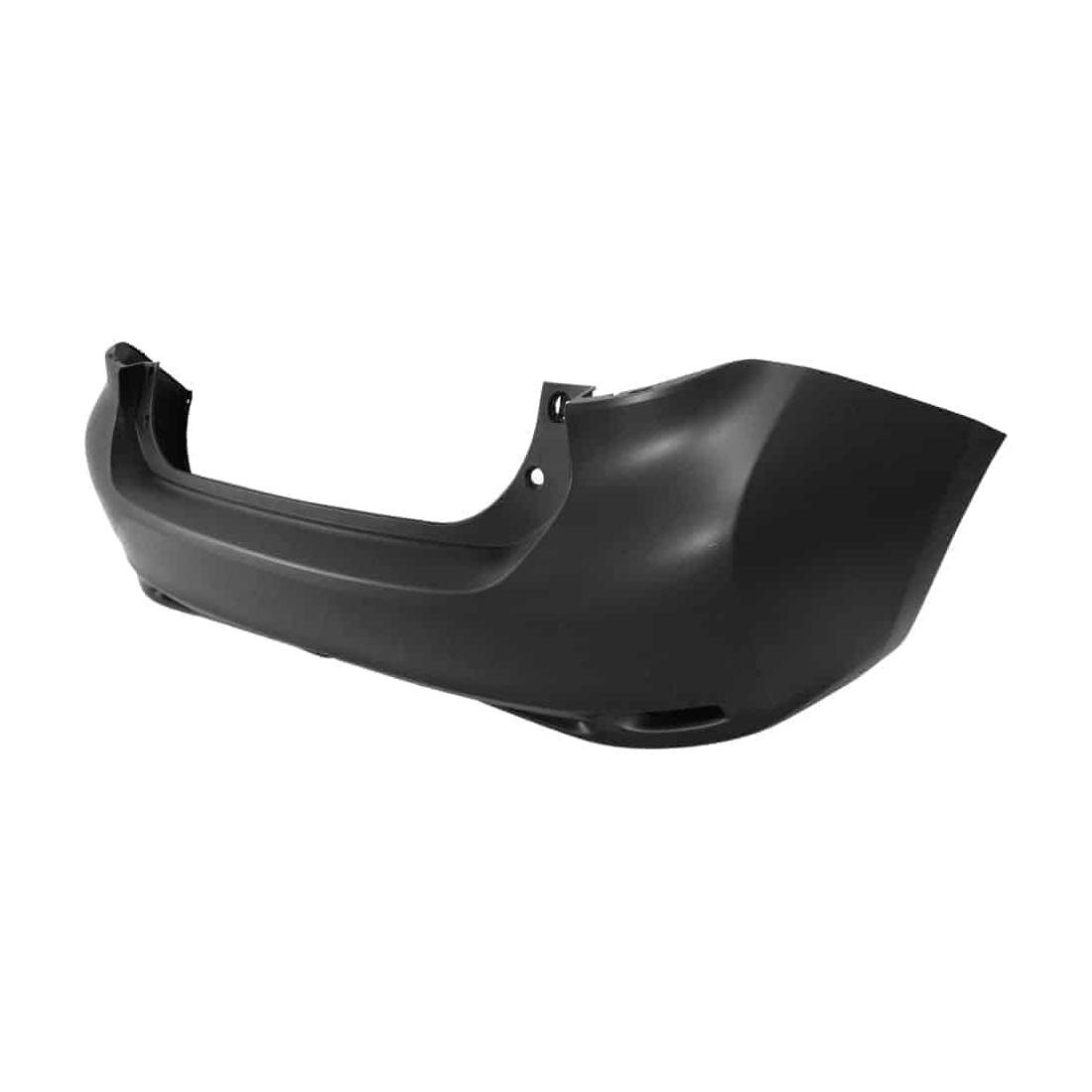 Rear Bumper Cover Primed PTM without Park Assist Sensor Holes without F-Sport Package -CAPA Certified